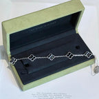 VCA CLOVER 5 MOTIF PULSAR STONE BRACELET COLLECTION
