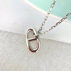 HERMES HM PIG NOSE NECKLACE
