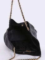 prada-vitello-soft-chain-handle-shoulder-bag-nero-48-x-33-x-20cm Shoulder