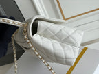 chanel-coco-handle-white-bag-24x14x10cm Handle