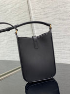 ysl-le-5-a-7-mini-black-bag-13x20x4cm Crossbody