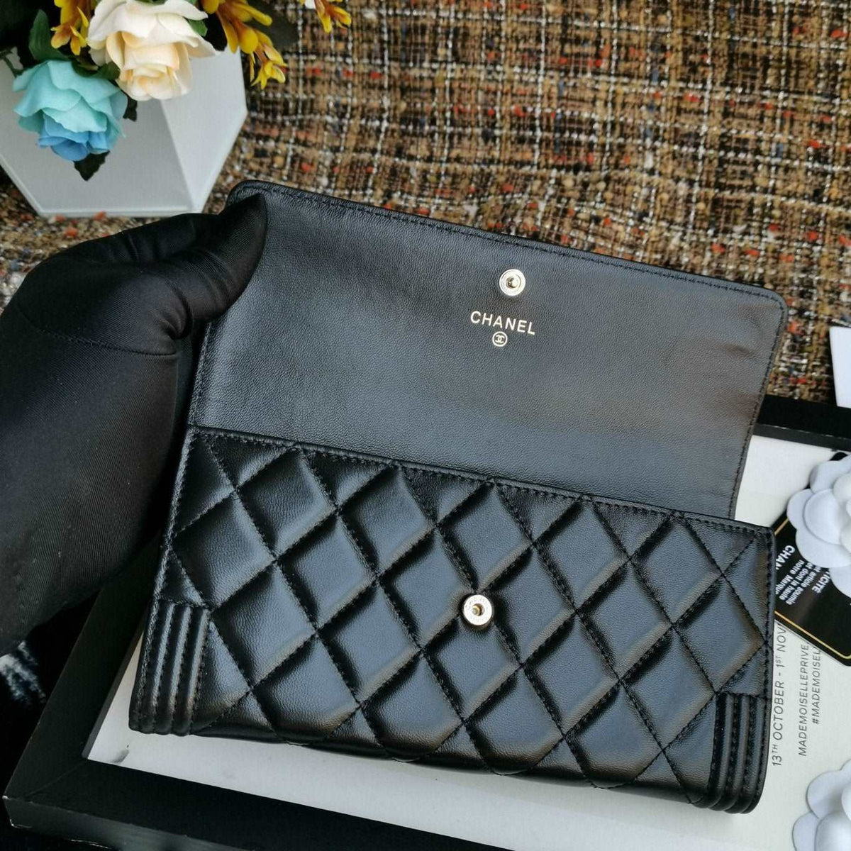 chanel-boy-long-flap-wallet-lambskin-copy ohter