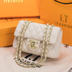 chanel-c-in-black-lambskin Crossbody