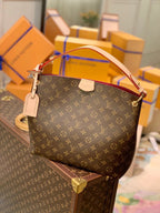 louis-vuitton-ebene-monogram-leather-bag-2 Handle