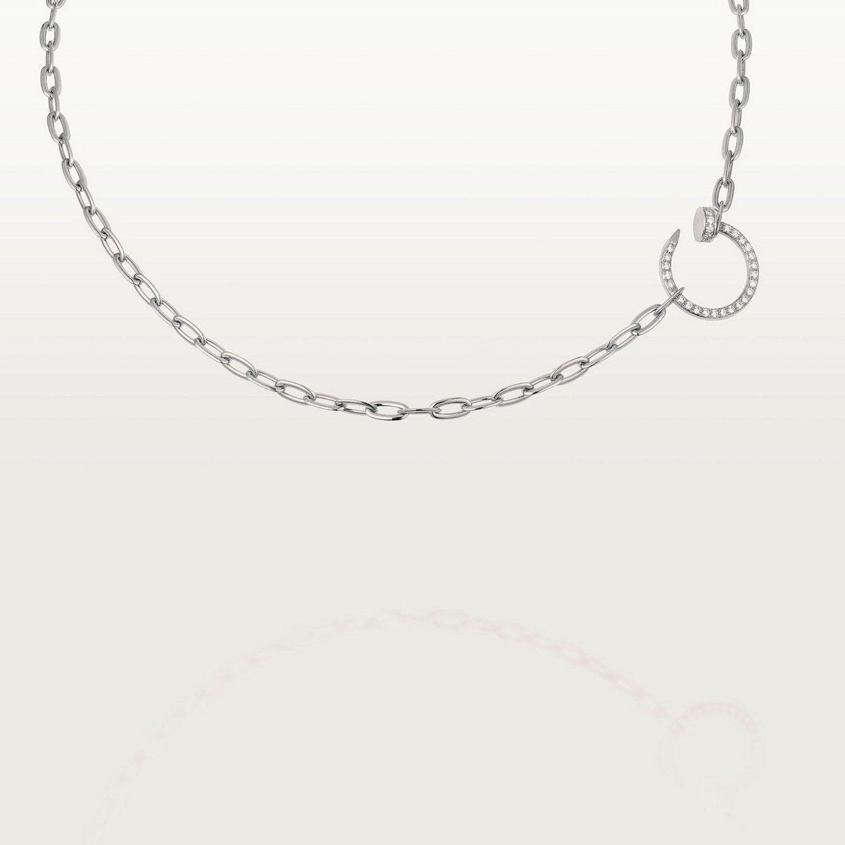 CARTIER JUSTE NECKLACE DIAMONDS