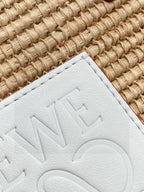 loewe-small-square-basket-bag-in-raffia-and-calfskin-naturalwhite Shoulder