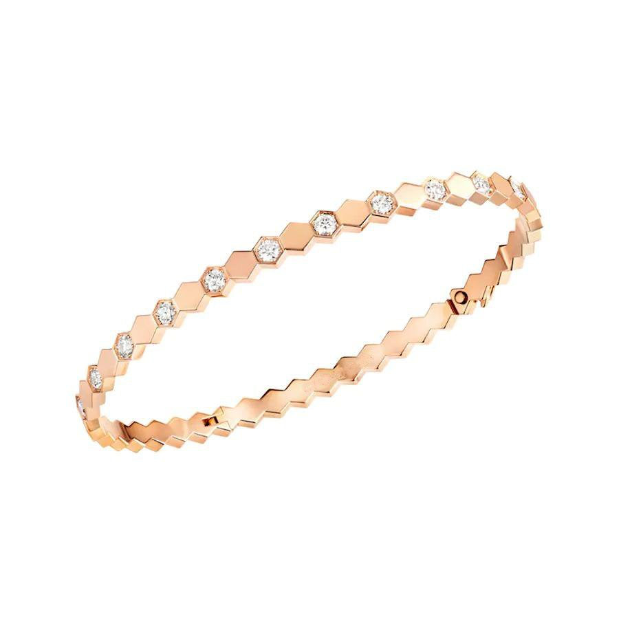 CHAUMET BEE LOVE SILVER DIAMOND BRACELET