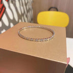 CHAUMET BEE LOVE SILVER DIAMOND BRACELET
