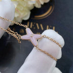 CHAUMET JEUX BRACELET PINK MOP PINK GOLD 1 DIAMOND