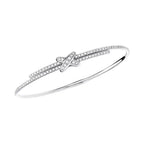 CHAUMET JEUX DE BRACELET DIAMONDS SILVER