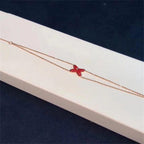 CHAUMET JEUX BRACELET CARNELIAN PINK GOLD 1 DIAMOND