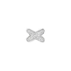 CHAUMET JEUX DE SILVER DIAMOND EARRINGS