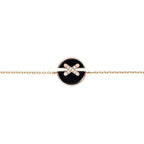CHAUMET JEUX DE BRACELET ONYX PINK GOLD DIAMOND