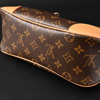 louis-vuitton-boulogne-monogram-canvas-shoulder-bag-classic-brown-with-vachetta-leather-trim-m45832 Shoulder