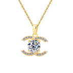 Chanel Colored Moissanite Necklace