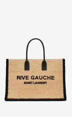 saint-laurent-rive-gauche-tote-bag-in-raffia-and-leather Tote