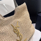 saint-laurent-ysl-raffia-bag Tote