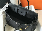 hermes-handle-bag-30cm-black Handle