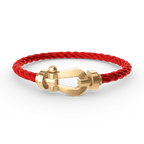 FRED FORCE LARGE HORSESHOE NO DIAMOND BRACELET GOLD