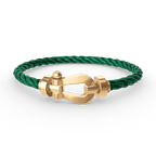 FRED FORCE LARGE HORSESHOE NO DIAMOND BRACELET GOLD