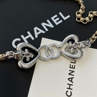 Chanel Bowknot Diamond Choker Necklaces
