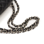 chanel-classic-flap-bag-with-silver-hardware-1 Handle