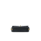 chanel-23c-mini-flap-bag-chain-grained-calfskin-black-copy Shoulder