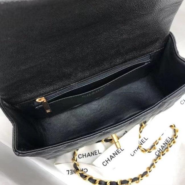 chanel-classic-mini-top-handle-rectangular-caviar Handle