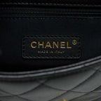 chanel-23c-mini-flap-bag-chain-grained-calfskin-black-copy Shoulder