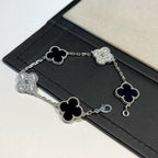 VCA CLOVER 5 MOTIF ONYXS BRACELET COLLECTION