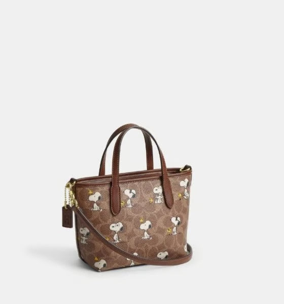 coach-x-peanuts-city-mini-tote-bag Tote