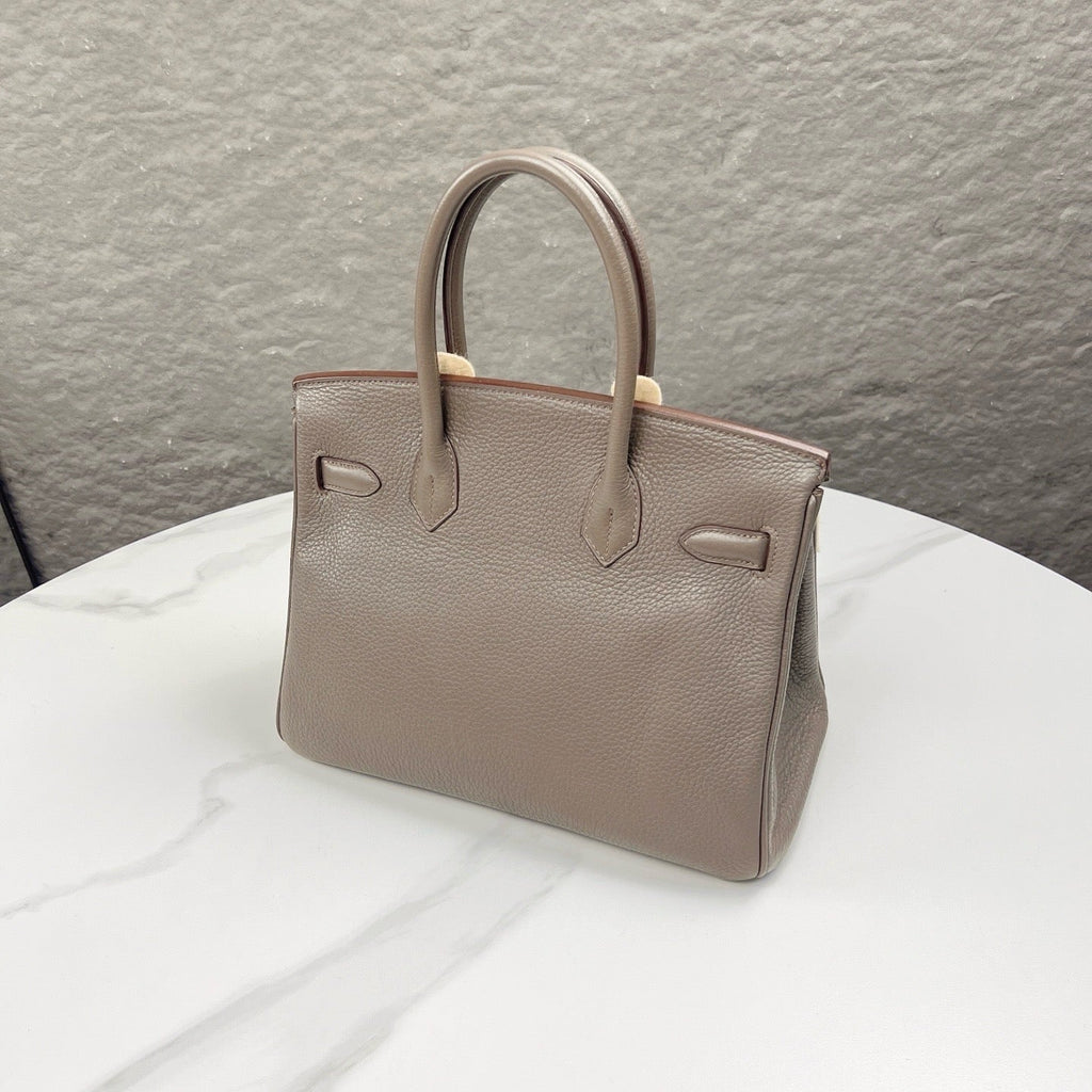 hermes-birkin-30-togo-8f-etain Handle