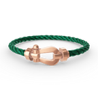 FRED FORCE LARGE HORSESHOE NO DIAMOND BRACELET ROSE GOLD