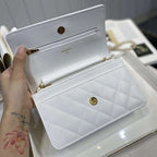 chanel-caviar-wallet-on-chain-woc-white-copy ohter