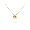 VCA FRIVOLE GOLD FLOWER NECKLACE