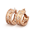 VCA PERLEE DIAMOND EARRINGS