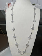 VCA CLOVER 20 MOTIFS DIAMOND SILVER