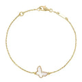 VCA BUTTERFLY DARK MOP BUTTERFLY BRACELET