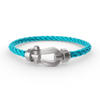 FRED FORCE LARGE HORSESHOE NO DIAMOND BRACELET SILVER